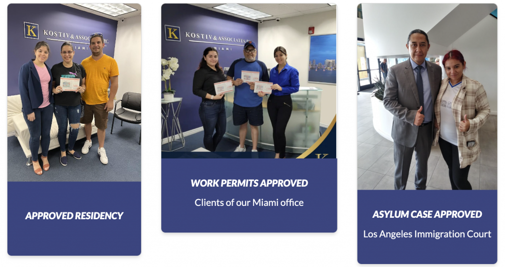 Petro Kostiv Immigration Lawyer in Los Angeles Success Stories